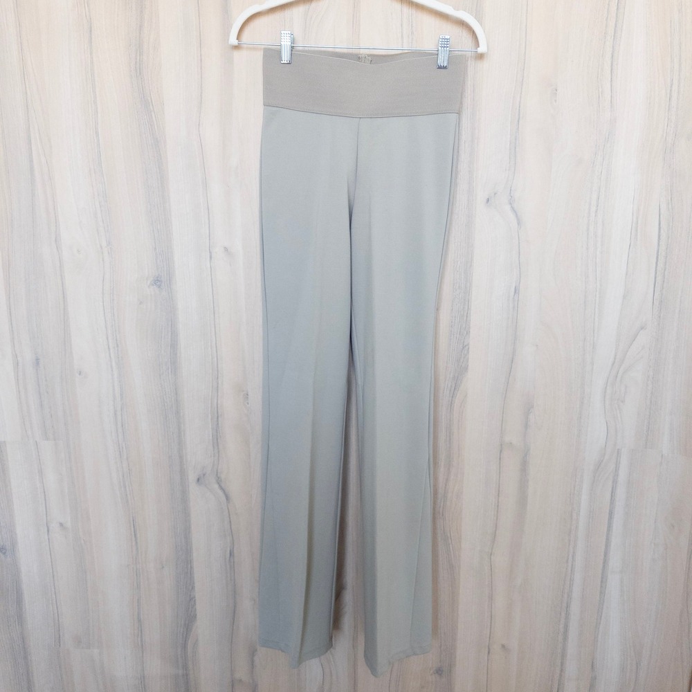 Nygard‎ Slims Womens Boot Pants Size S Beige Pull On Minimalist Office Classic